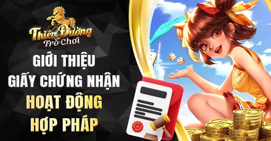 Giới thiệu giấy chứng nhận hoạt động hợp pháp