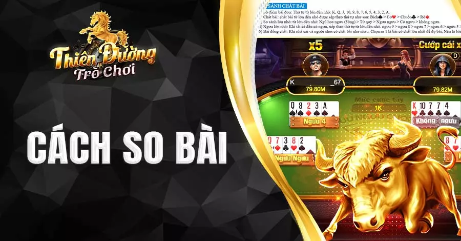 Cách so bài người chơi cần nắm được khi tham gia cá cược
