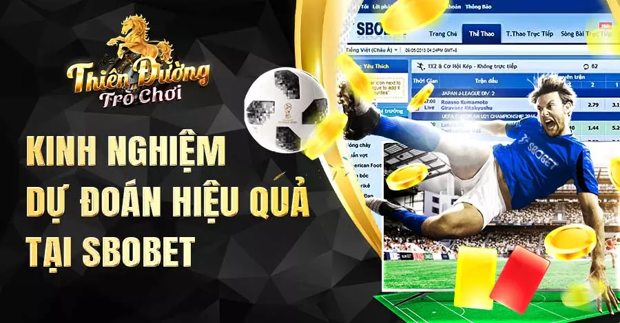 Mẹo chơi cá cược thể thao SBOBET hiệu quả