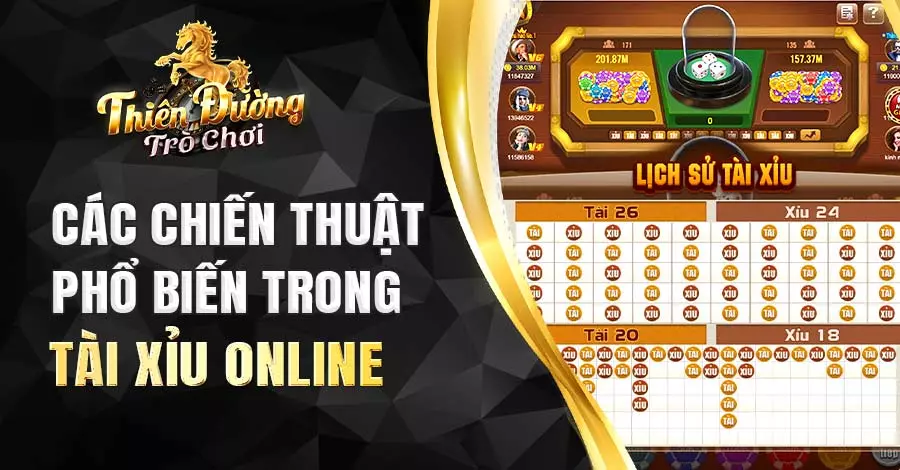 Các chiến thuật phổ biến trong tài xỉu