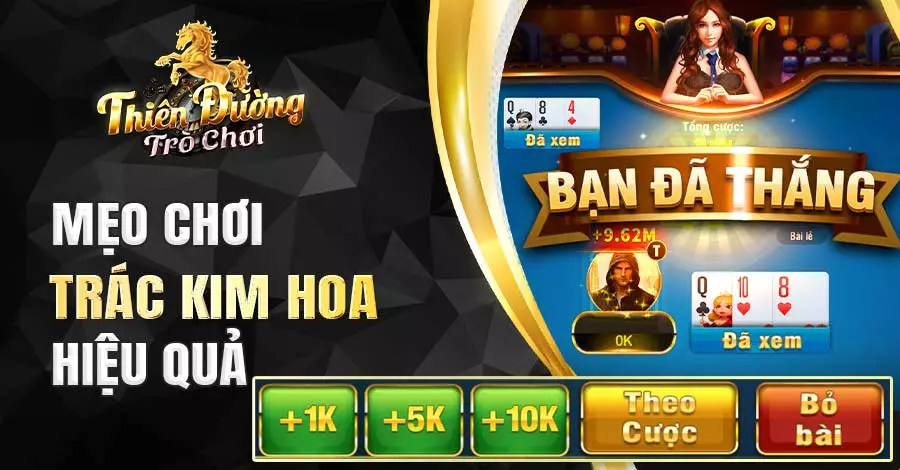 Tìm hiểu mẹo chơi Trác Kim Hoa hiệu quả, dễ thắng